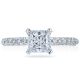 Tacori HT2545PR6 18 Karat Classic Crescent Engagement Ring
