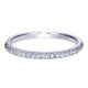 Gabriel 14 Karat Contemporary Wedding Band WB8720W44JJ