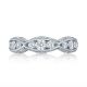 Tacori 2644B5 18 Karat Classic Crescent Diamond Wedding Ring