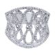 Gabriel Fashion 14 Karat Lusso Diamond Ladies' Ring LR4672W44JJ