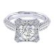 Gabriel 14 Karat Perfect Match Engagement Ring ER002B4AEW44JJ