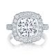 Tacori HT2614CU9 18 Karat RoyalT Engagement Ring