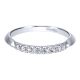 Gabriel 14 Karat Contemporary Wedding Band WB911710R2W44JJ