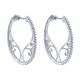 Gabriel Fashion 14 Karat Hoops Hoop Earrings EG12080W45JJ