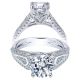 Taryn 14k White Gold Round Straight Engagement Ring TE11720R4W44JJ 