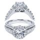 Taryn 14k White Gold Round Halo Engagement Ring TE6987W44JJ 