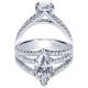 Taryn 14k White Gold Marquise Split Shank Engagement Ring TE8902W44JJ 