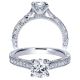 Taryn 14k White Gold Round Straight Engagement Ring TE8923W44JJ 