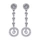 Gabriel Fashion 14 Karat Lusso Diamond Drop Earrings EG9709W45JJ
