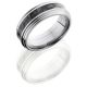 Lashbrook C8REF13-CF Polish Titanium Carbon Fiber Wedding Ring or Band