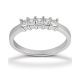 Diamond Five Stone Band 14 Karat Taryn Collection TQD B-5-052