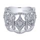 Gabriel Fashion 14 Karat Victorian Ladies' Ring LR50680W45JJ