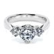 Tacori Platinum Simply Tacori Engagement Ring HT2314