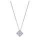 Gabriel Fashion 14 Karat Clustered Diamonds Necklace NK1227W44JJ