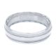 Tacori 766W Platinum Crescent Wedding Band