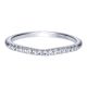 Gabriel 14 Karat Contemporary Wedding Band WB8722W44JJ