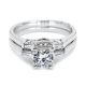 Tacori 2592B Platinum Wedding Band