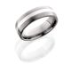 Lashbrook 7D12/SS SATIN Titanium Wedding Ring or Band