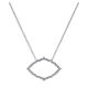 Gabriel Fashion 14 Karat Lusso Diamond Chain Necklace NK4931W45JJ