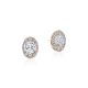 Tacori Marquise Bloom Diamond Earrings 18k FE811RDMQ5PK