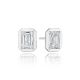 Tacori Allure Emerald Diamond Stud Earring FE823EC85X6LD