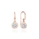 Tacori Allure Round Diamond French Wire Earring FE824RD5LDPK
