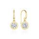 Tacori Allure Round Diamond French Wire Earring FE824RD6LDY