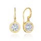 Tacori Allure Round Diamond French Wire Earring FE824RD75LDY