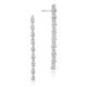Tacori Stilla Pear Diamond Drop Earrings FE830