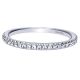 Gabriel 14 Karat Contemporary Wedding Band WB8523W44JJ