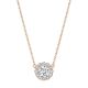 FP803RD5PK Tacori 18k Full Bloom Diamond Necklace