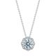 FP804RD65PLT Tacori Platinum Art Deco Bloom Diamond Necklace