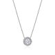 FP809RD55PLT Tacori Platinum Single Bloom Diamond Necklace