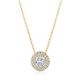 FP810RD5Y Tacori18k Double Bloom Diamond Necklace