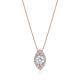 FP811VRDMQ65PK Tacori 18k Vertical Marquise Bloom Diamond Necklace