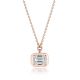 FP812HEC65X45LDPK Tacori 18k Rose Gold Allure Diamond Necklace