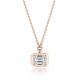 FP812HEC65X45LDPK Tacori 18k Rose Gold Allure Diamond Necklace