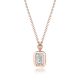 FP812VEC55X4LDPK Tacori 18k Rose Gold Allure Diamond Necklace