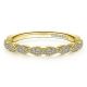 Gabriel 14 Karat Yellow Gold Straight Wedding Band WB14452R4Y44JJ