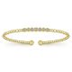 Gabriel Fashion 14 Karat Diamond Bujukan Bangle Bracelet BG4116Y45JJ