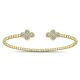 Gabriel Fashion 14 Karat Diamond Bujukan Bangle Bracelet BG4124Y45JJ