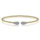 Gabriel Fashion 14 Karat Diamond Bujukan Bangle Bracelet BG4230-6Y45JJ