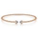Gabriel Fashion 14 Karat Diamond Bujukan Bangle Bracelet BG4248-6K45JJ