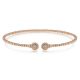 Gabriel Fashion 14 Karat Diamond Bujukan Bangle Bracelet BG4257-6K45JJ