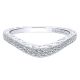 Gabriel 14 Karat Victorian Wedding Band WB12579R4W44JJ