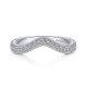 Gabriel 14 Karat Victorian Wedding Band WB14451R4W44JJ