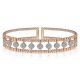 Gabriel Fashion 14 Karat Diamond Bujukan Bangle Bracelet BG4232-6K45JJ
