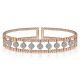 Gabriel Fashion 14 Karat Diamond Bujukan Bangle Bracelet BG4232-6K45JJ