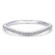 Gabriel Platinum Curved Wedding Band WB12600S3PT4JJ