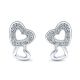 Gabriel Fashion 14 Karat Eternal Love Stud Earrings EG9894W45JJ